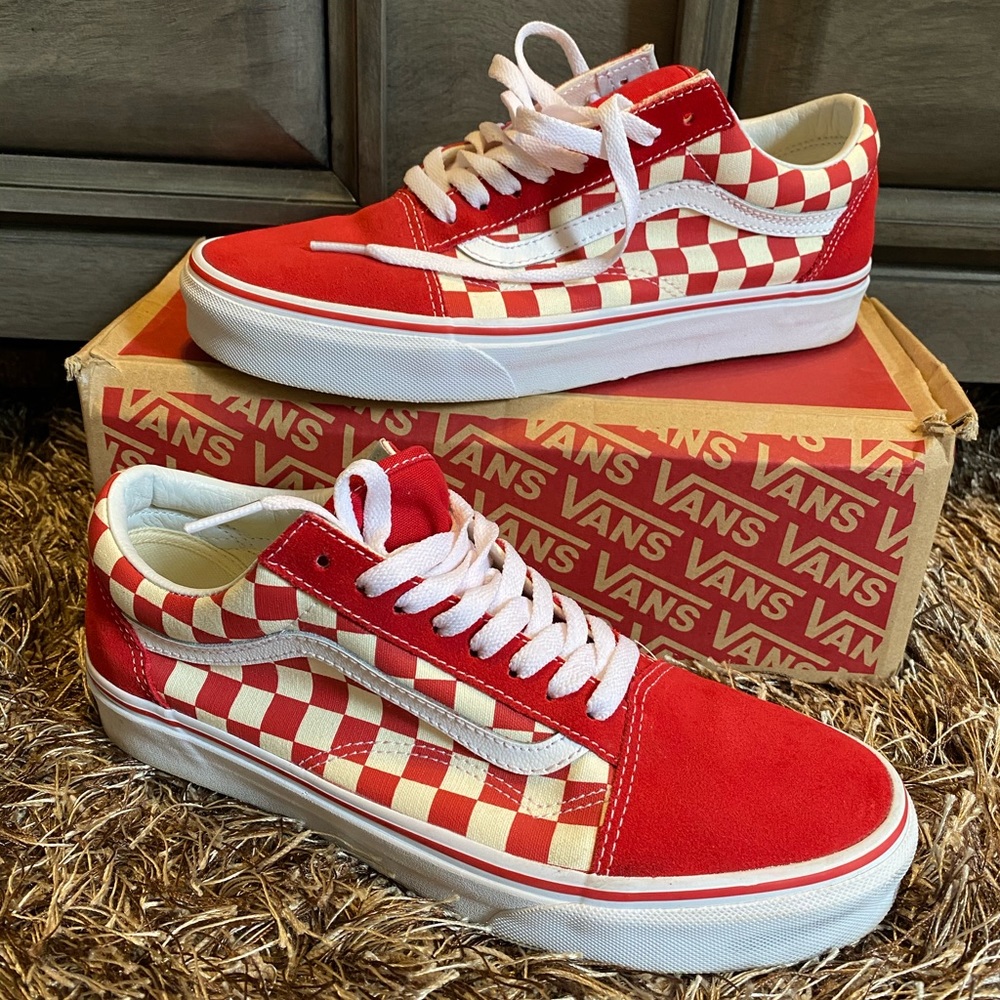 Checkered Vans